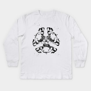 Insulin Structure Kids Long Sleeve T-Shirt